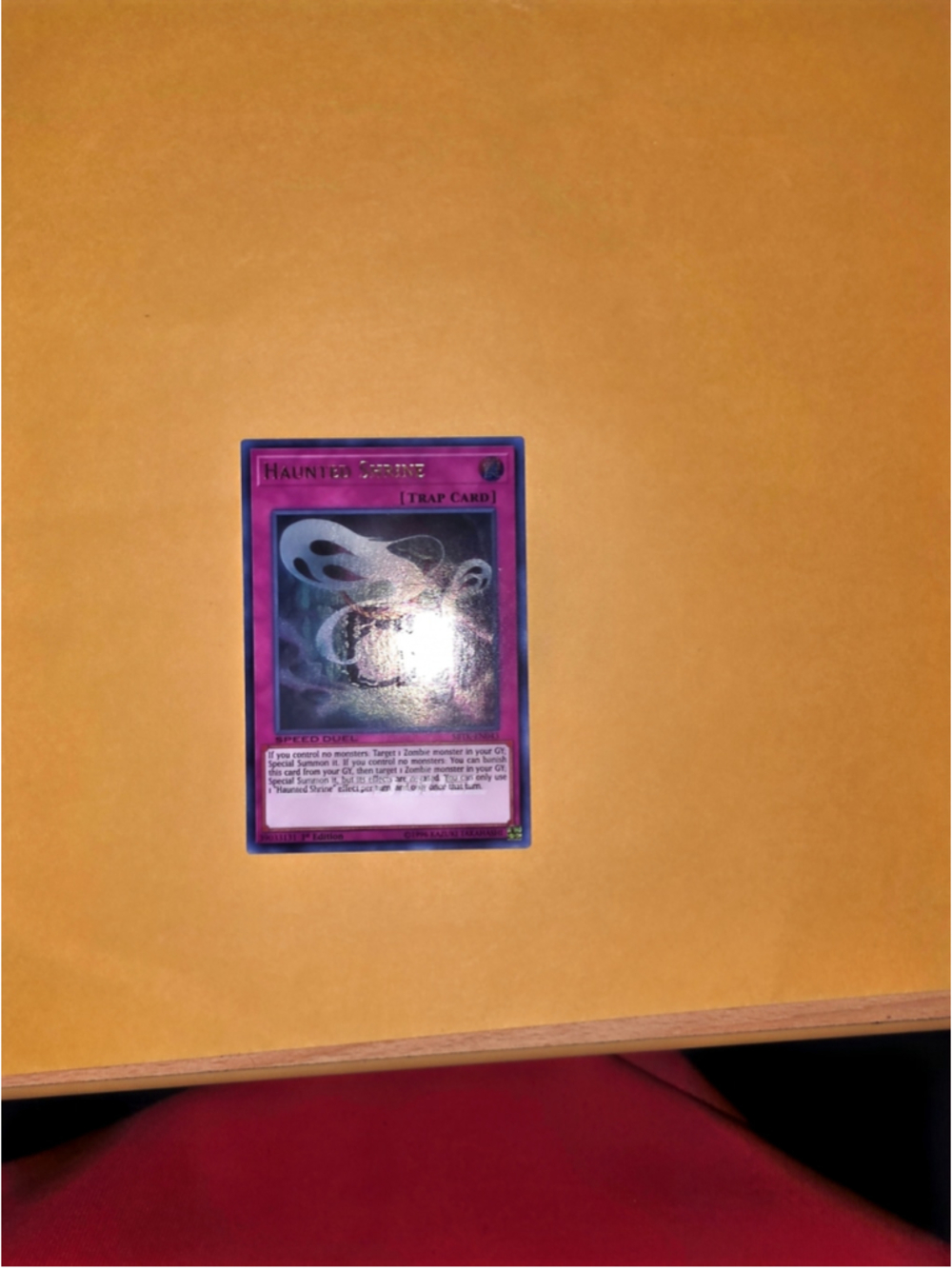 Yu-Gi-Oh! Haunted Shrine – SBTK-EN043 – Ultra Rare – 1st Edition
Nice foil copy